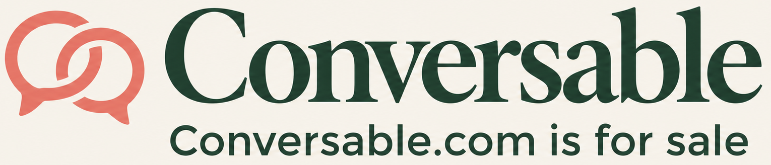 Conversable. Conversable.com is for sale.